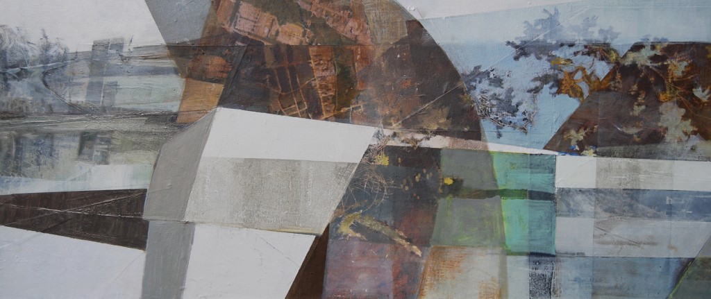 Detail from 'River Road' by Patricia Stone