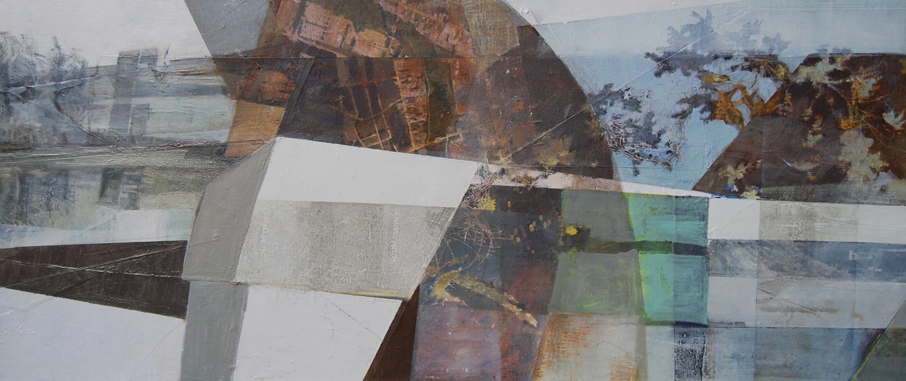 Detail from 'River Road' by Patricia Stone