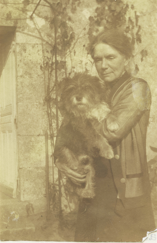 Dr. Kilham with Pompon