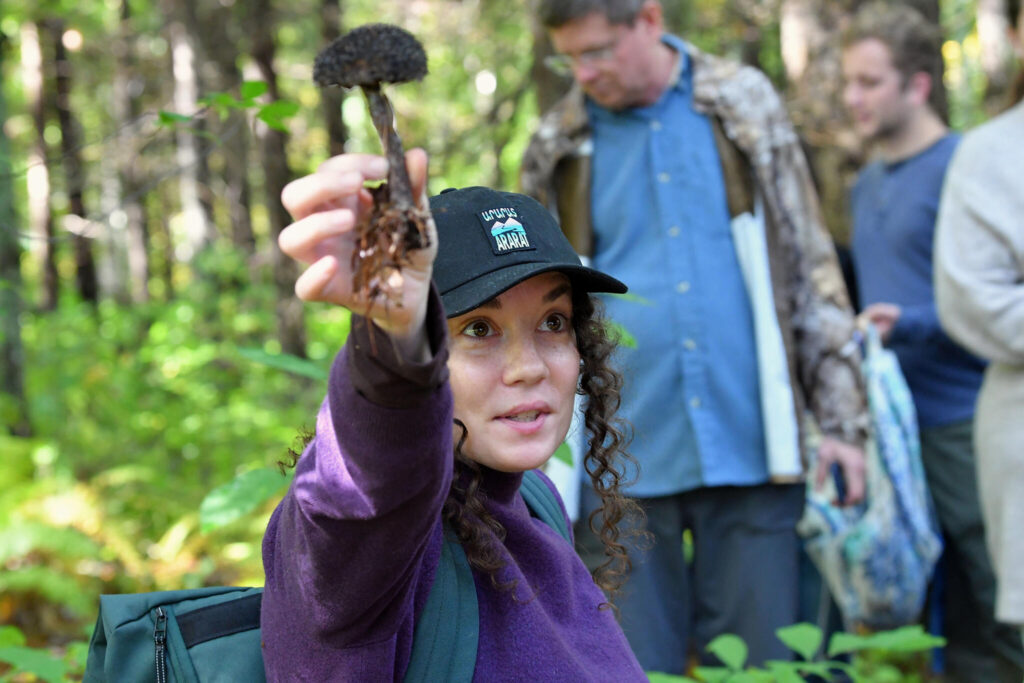 Alumna mycologist presents lecture on fungi