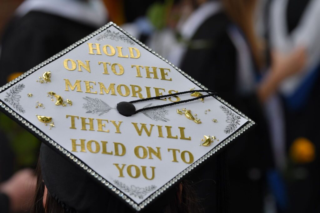 Commencement 2023 - Decorated graduation cap