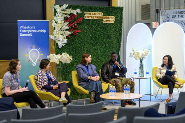 Panelists at the Entrepreneurship Summit