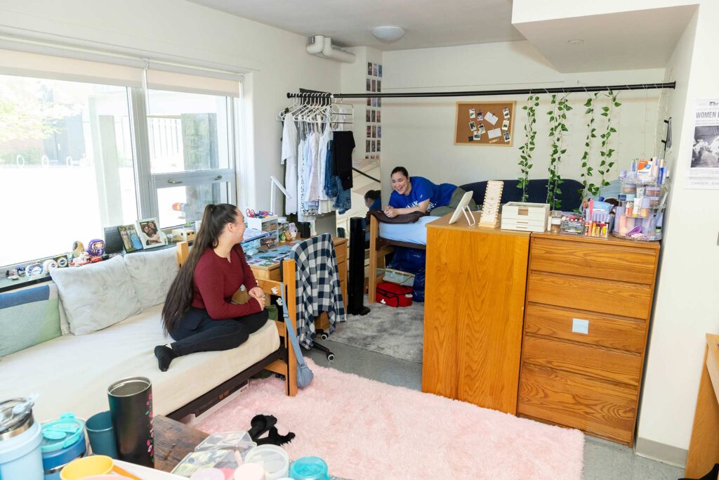 Dorm room in Young Hall