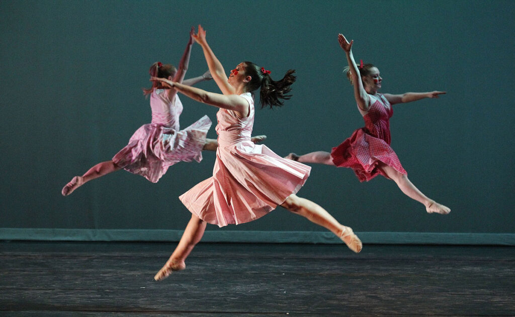 Wheaton College dance team performance
