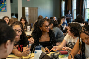 Students engaged in classroom